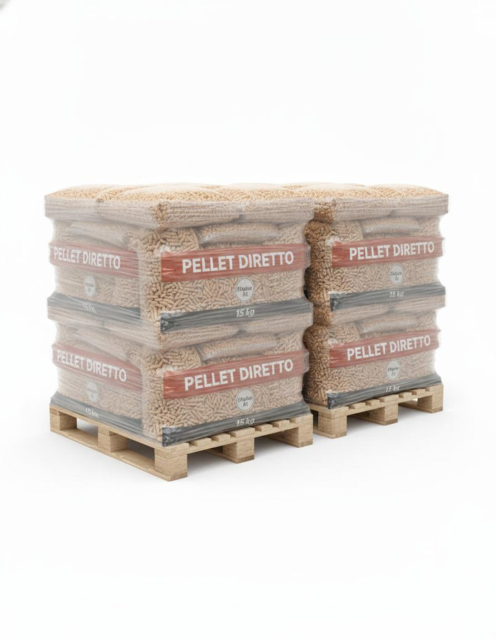 2 bancali pellet ENplus A1 – 140 sacchi da 15 kg